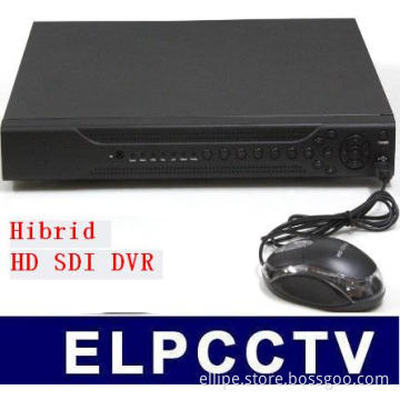 HD Sdi DVR Video Recorder with D1&HD Sdi&IP Camera 3 All in 1 Recorder (ELP-DVR1201HD)